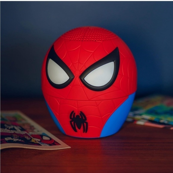Bigger Bitty Boomers Marvel Spider-Man Bluetooth Speaker lightweight portable - Picture 9 of 9